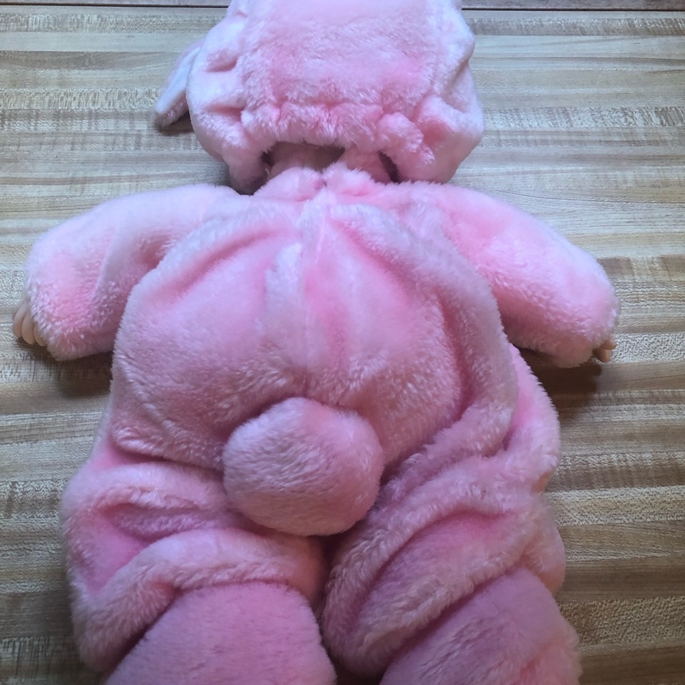 Precious Moments Pink Bunny Doll - Picture 3 of 4